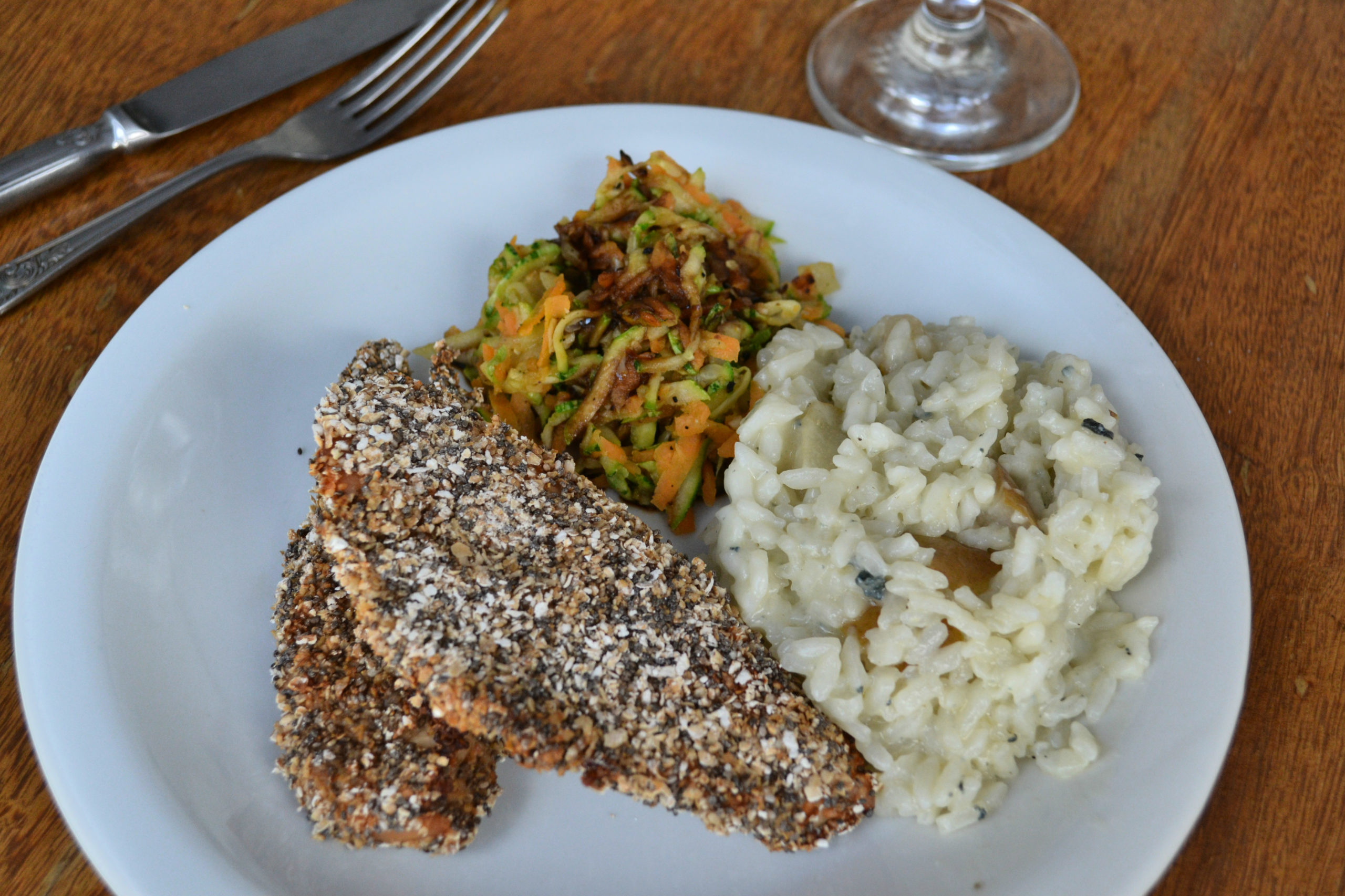 Frango empanado com aveia e chia - Imagem 2