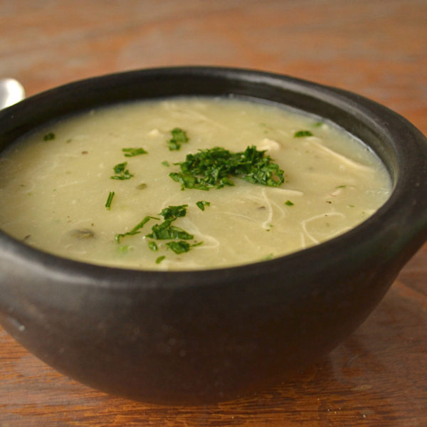 Creme de Batata com Frango